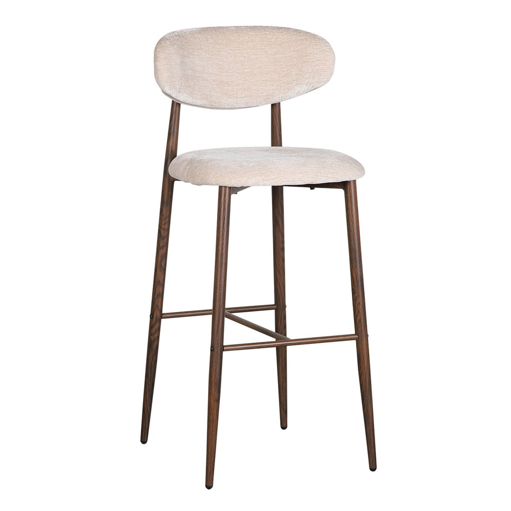 Japandi Bar Chair Tan (set van 2)
