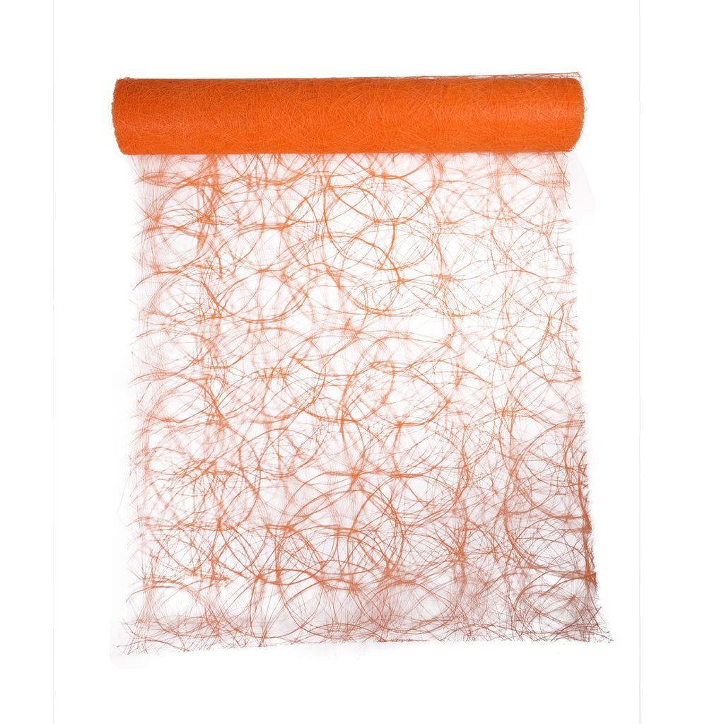 Decoweb Tafelband oranje 60cmx25mtr