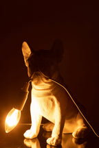 J -Line Tafellamp Bulldog - polyresin - humor