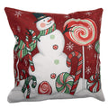 Kussenhoes 45x45 cm Rood Polyester
