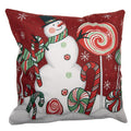 Kussenhoes 45x45 cm Rood Polyester
