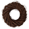 Krans Ø 30x8 cm Bruin Rotan