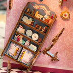 Tonecheer, DIY Book Nook, Alice in Wonderland Bookend, TQ128, 18x8x24,5cm