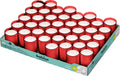Horeca doorzichtige bekers 55/42 bak 40 Rood