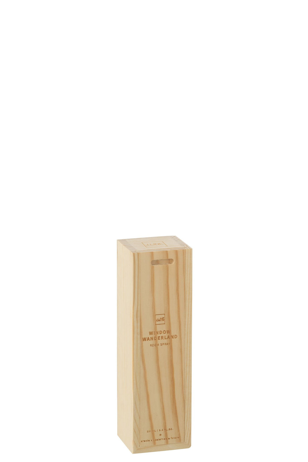 J-Line huisparfum - Window Wanderland - glas - transparant