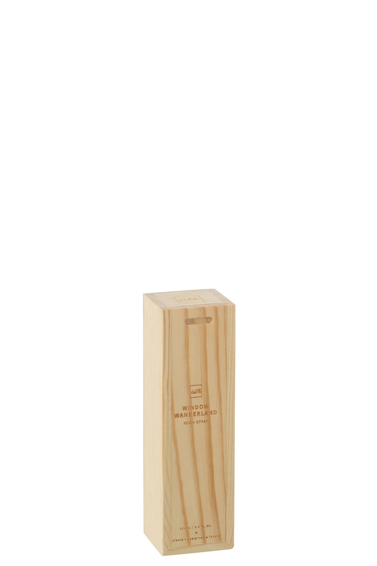 J-Line huisparfum - Window Wanderland - glas - transparant