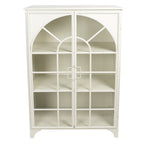 Vitrinekast Wit, IJzer 80x41x120 cm