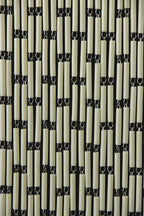 Vliegengordijn Verspringend crème 100x232 cm