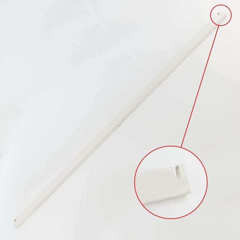Tegometaal stang 1500mm, RAL9001 15x15cm