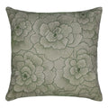 Rosanna Kussen geborduurd donker groen 45x45cm
