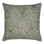 Rosanna Kussen geborduurd donker groen 45x45cm