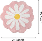 Leuke abstracte roze antislip wasbare bad- en deurmat | Sneldrogend, gemakkelijk schoon te maken vloerkleed, meerdere maten