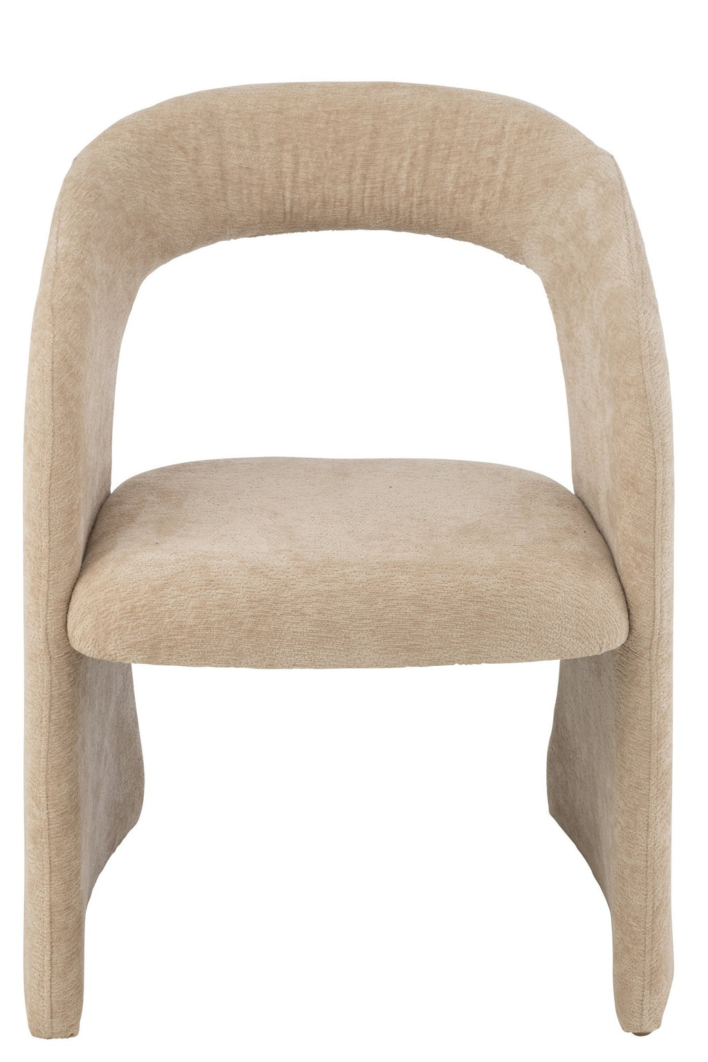 J-Line Anise Stoel Textiel Beige
