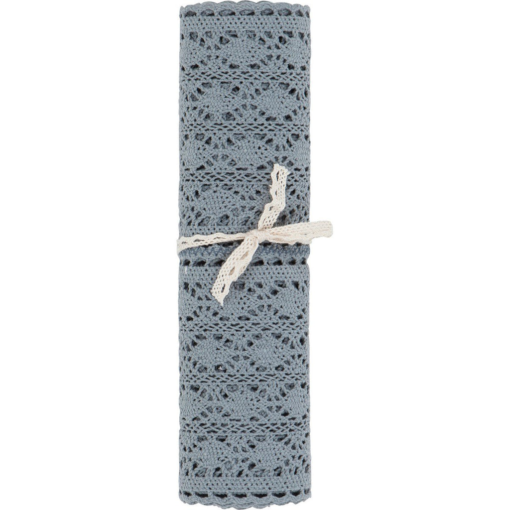Mirthe Tafelband grijs 30x140cm (opgerold)