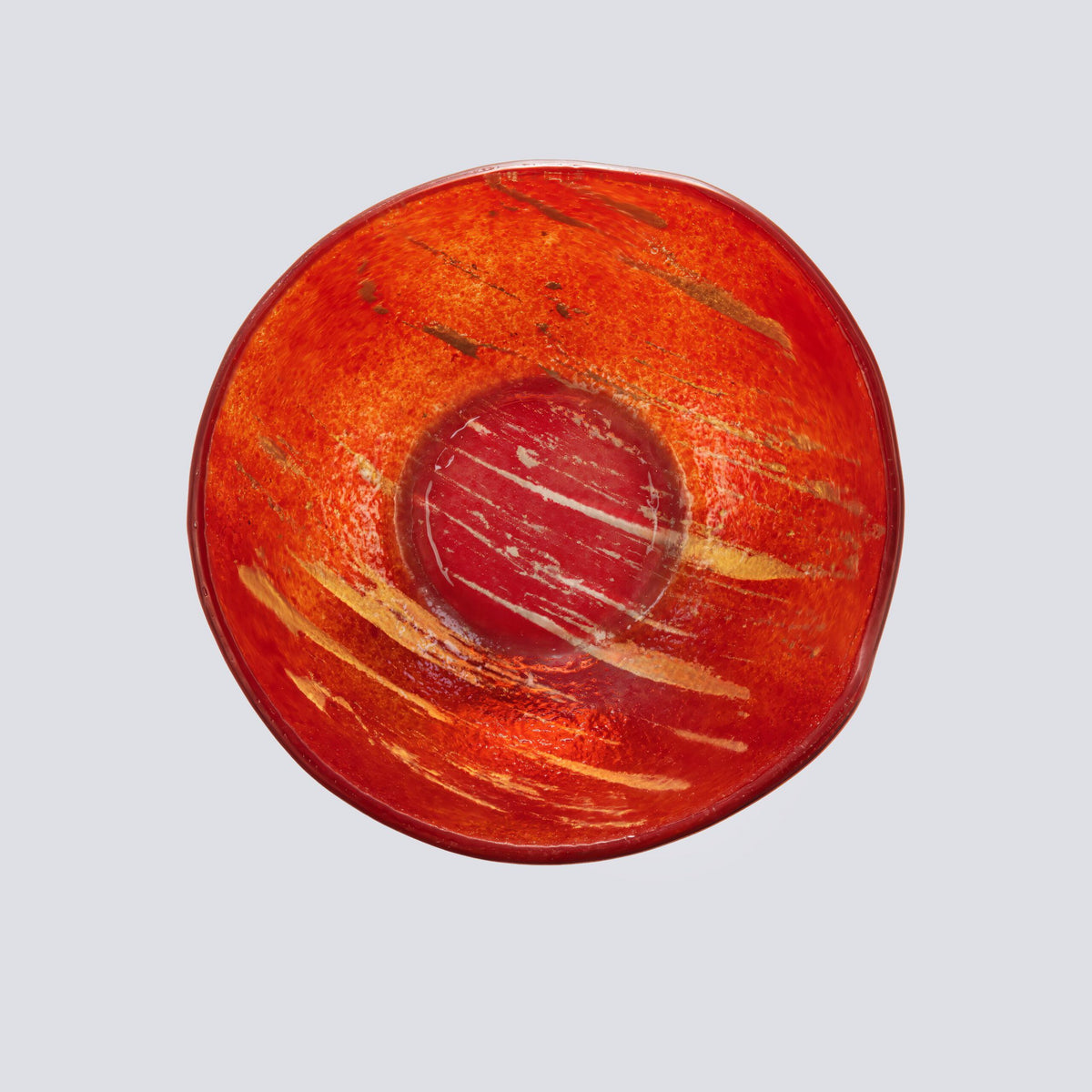 Tijdloze Kom Soep 16x6 Red Strokes
