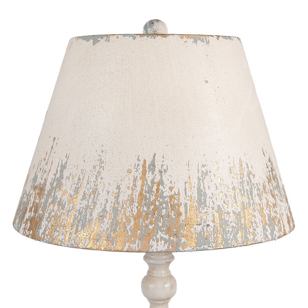 Tafellamp Ø 36x70 cm beige metaal
