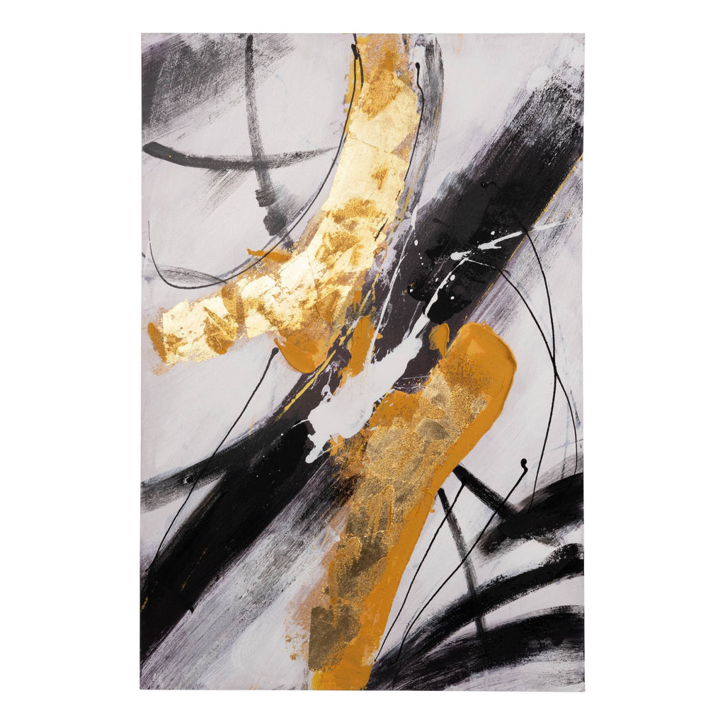 Schilderij Toshima Goud 118x78 cm