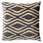 Amora | Cushion 45x45 cm | Houtskool grijs | Antraciet | Hoii | met duurzame kussenvulling