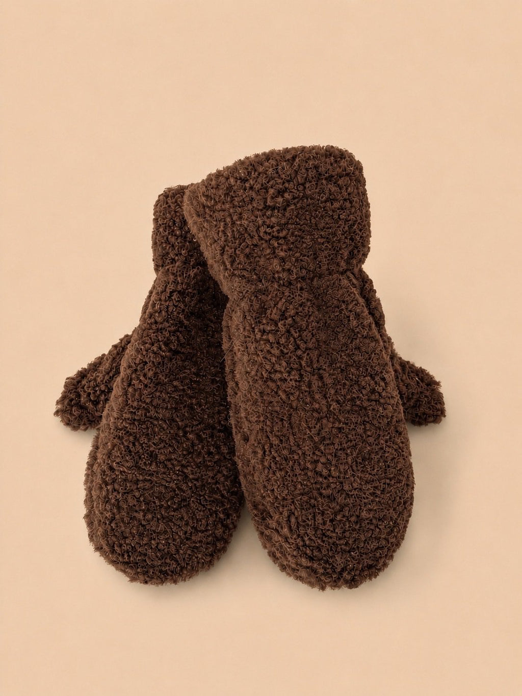 Zachte teddyhandschoenen