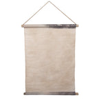 Wandkleed 55x3x75 cm Beige Textiel