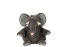 J-Line Olifant Pluche Polyester Grijs Medium