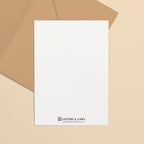 Wenskaart goudfolie | Sterkte