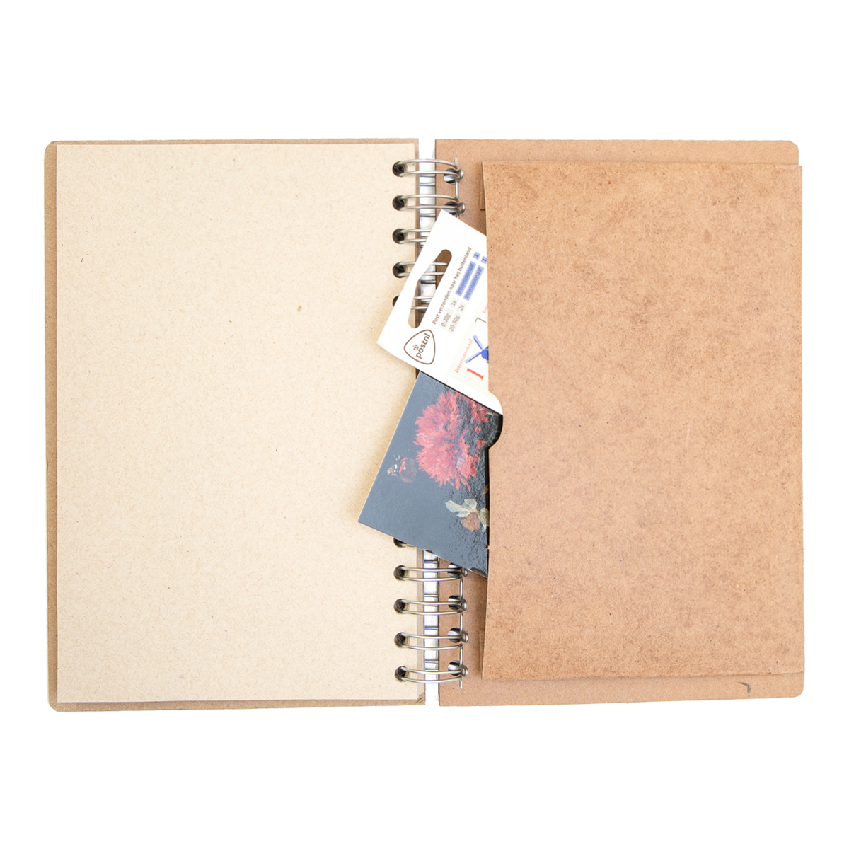 Duurzaam Houten Notitieboek – Komoni – Butterflies – Gerecycled papier