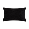 Coco Chenille kussen zwart 30x50cm