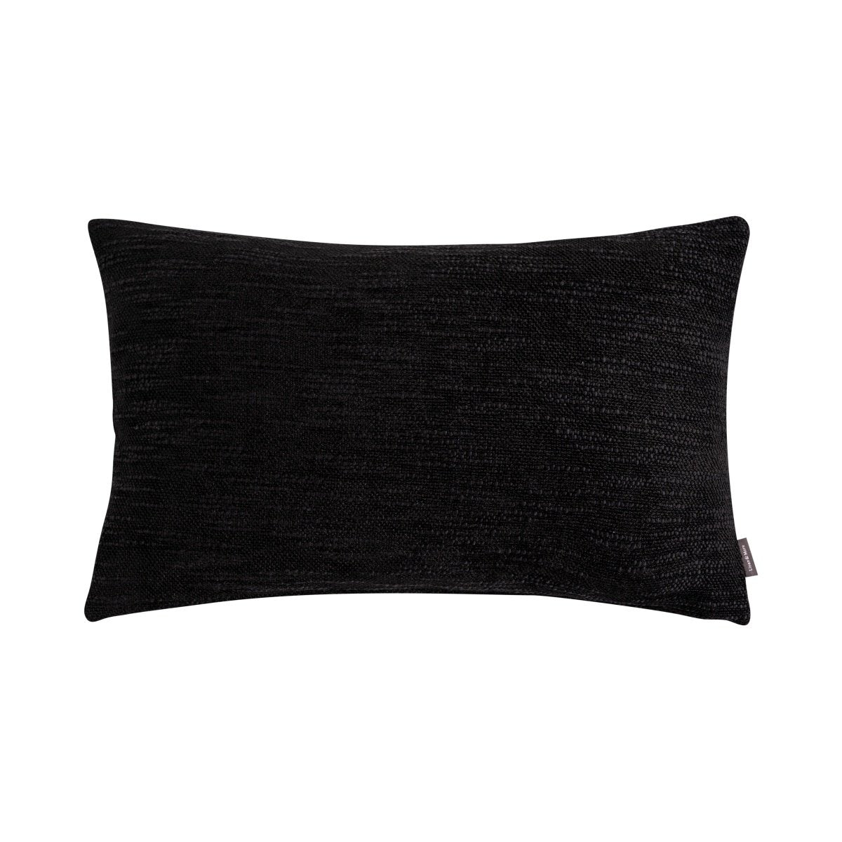 Coco Chenille kussen zwart 30x50cm