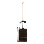 Kersthanger 7x5x12 cm Grijs Metaal