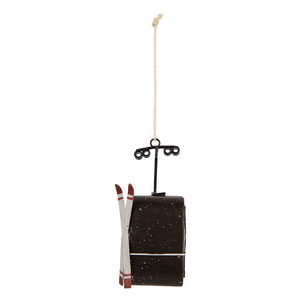 Kersthanger 7x5x12 cm Grijs Metaal