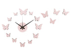 Wandklok DIY Vlinder
