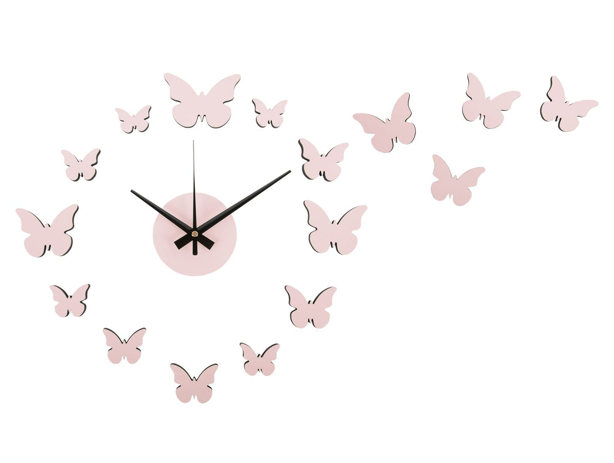 Wandklok DIY Vlinder