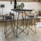 Loft barkruk zwart