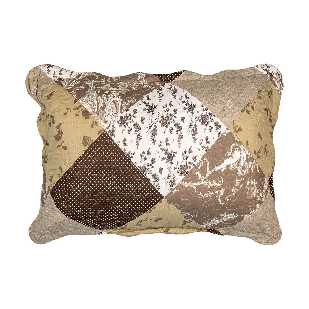 Bedsprei 180x250 cm Bruin Polyester Sprei