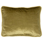 Half kussen fluweel goud 35x45cm