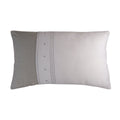 Cushion Jasmin 30x50 ties grey -white