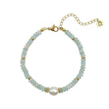 Louiz Amazoniet Armband met zoetwaterparel