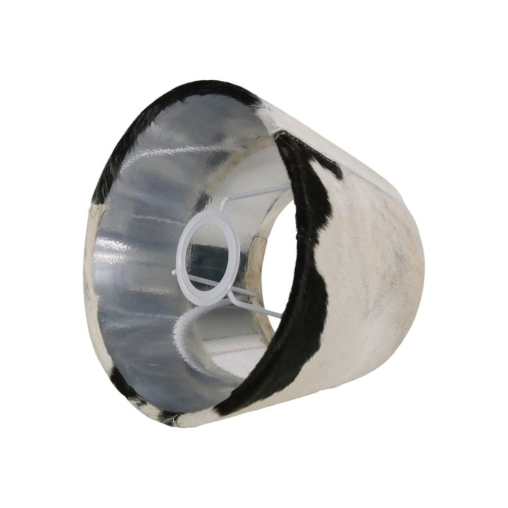 Lampenkap koe zwart/wit 20cm