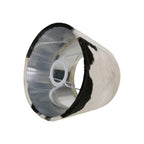 Lampenkap koe zwart/wit 20cm