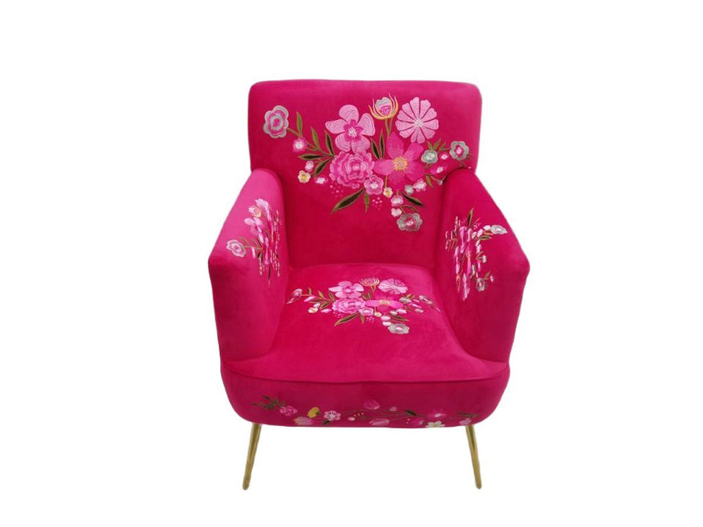 Stoel Joy fuchsia 66,5x68x97cm (pallet)