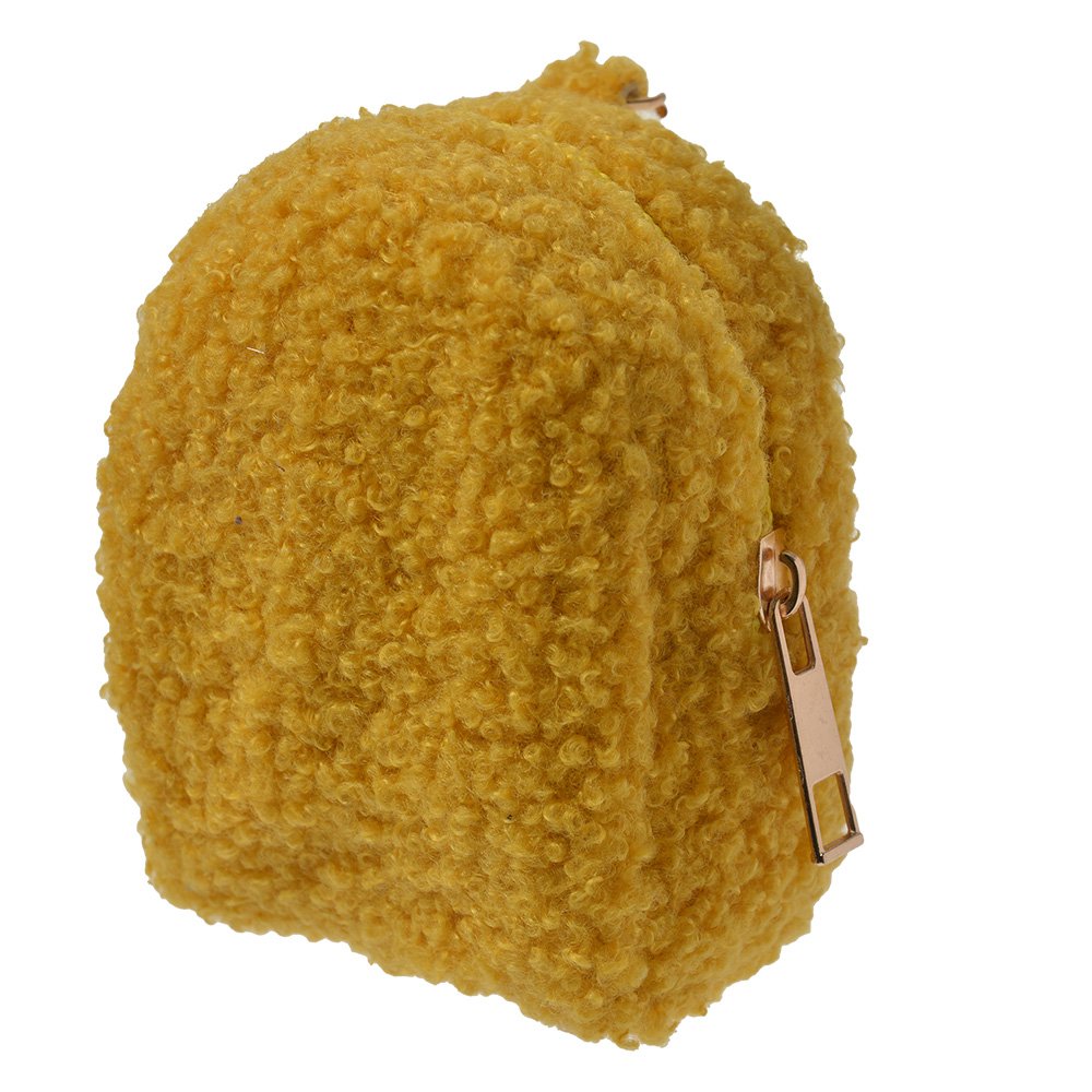 Sleutelhanger klein tasje Bruin Synthetisch
