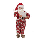 Beeld Kerstman 28 cm Rood Kunststof Beld Kerstmis