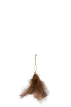 J-line hanger - pluim - bruin