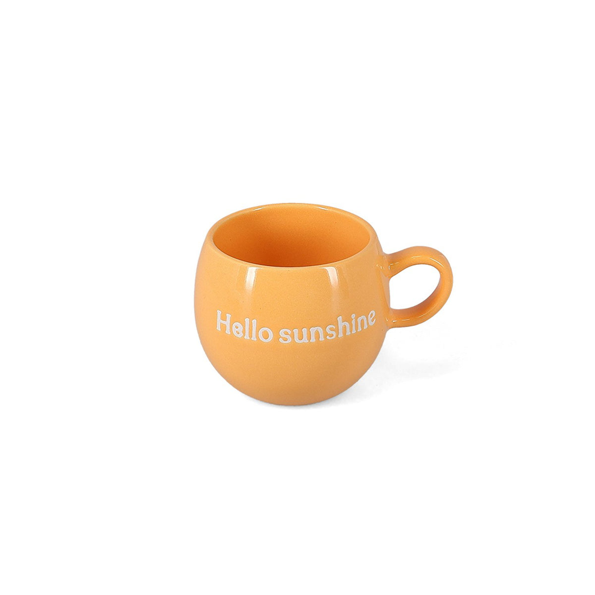 Muggen 42cl "Hello sunshine" oranje Muggen