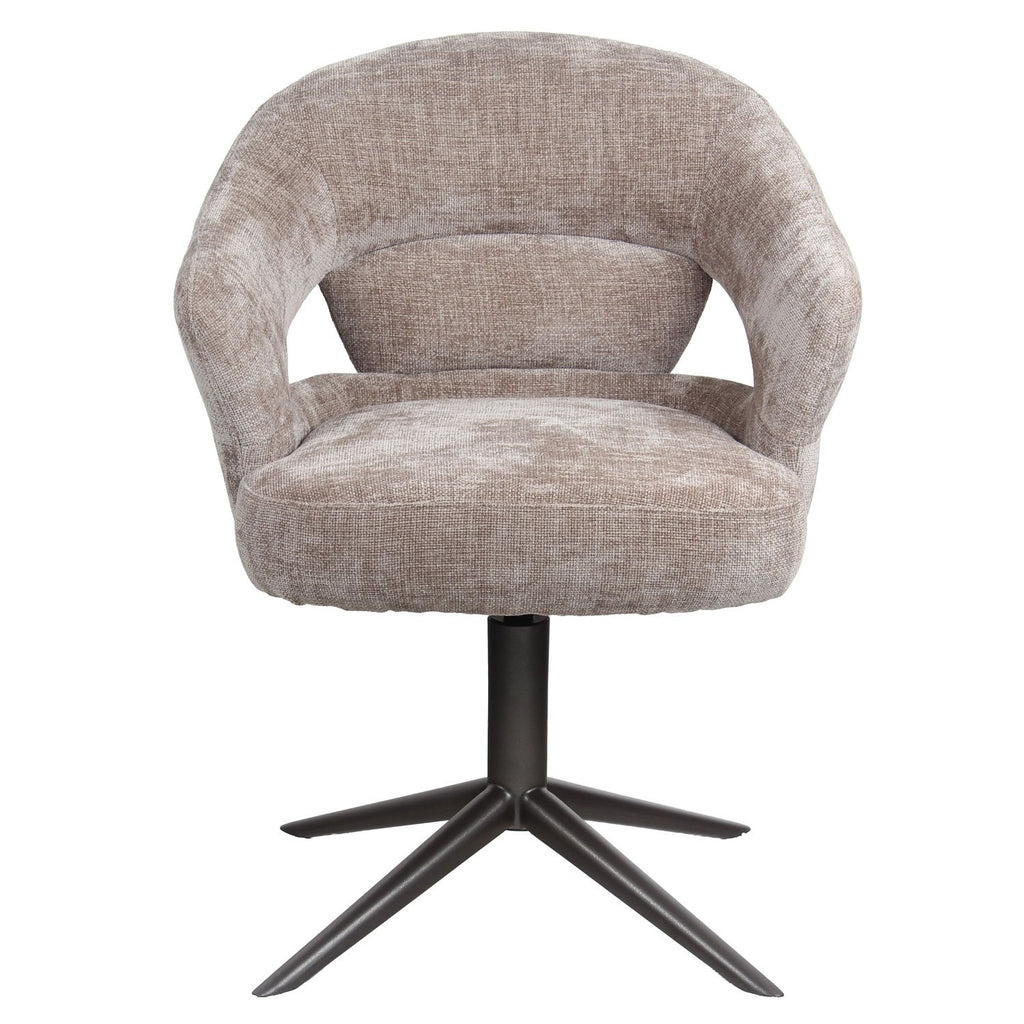 Eetkamerstoel Jamie - Taupe 170
