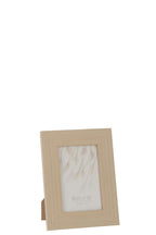 J-Line fotolijst Gewoven - hout - lichtbeige