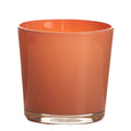 Conner Planter Glass regulier abrikoos oranje h12,5 d14,5