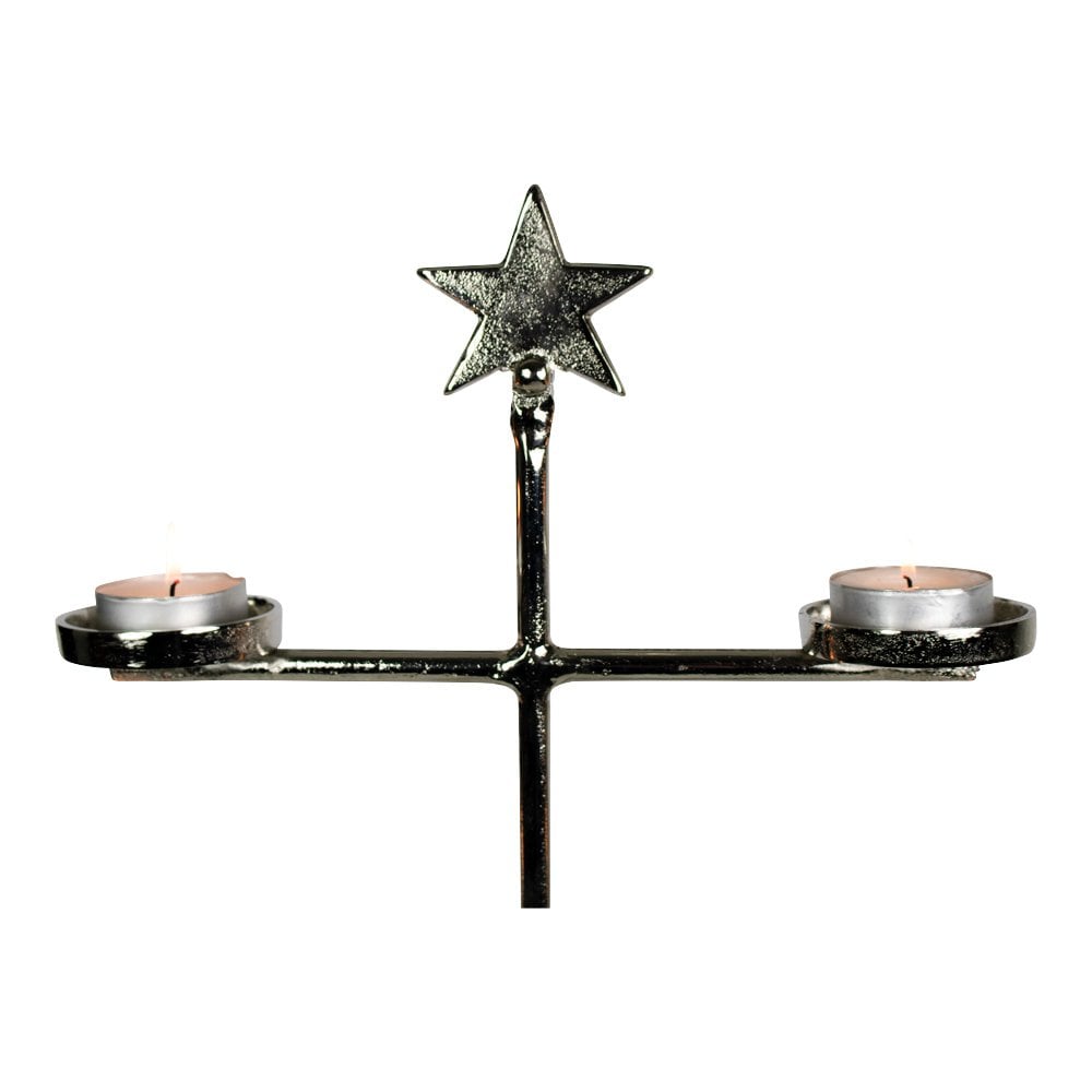 *kaarsenhouder kerstboom 70cm*