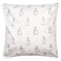 Kussenhoes 45x45 cm Beige Polyester Konijn
